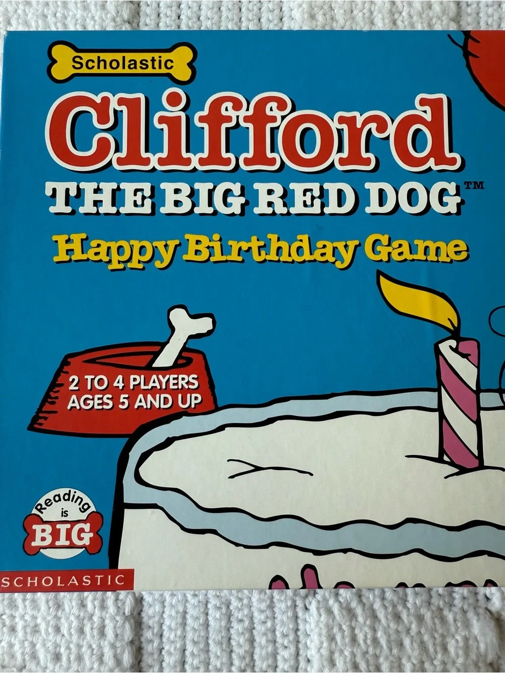 Clifford the Big Red Dog Happy Birthday Game